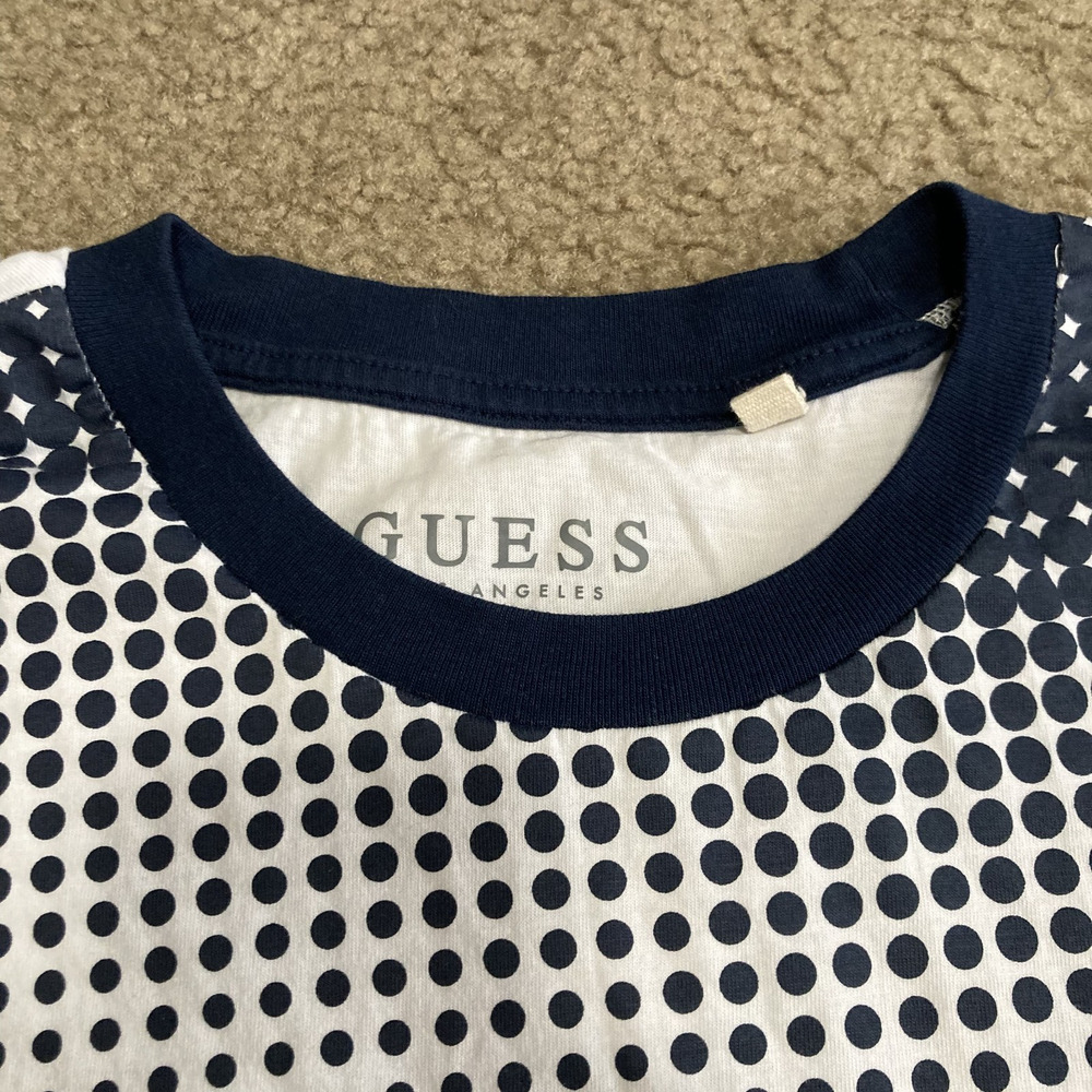 GUESS Los Angeles Cityscape Sunset Graphic Print Multicolor T-Shirt Men's Size L - Picture 10 of 16